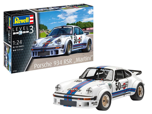 Revell - Porsche 934 RSR Martini Racing 1:25