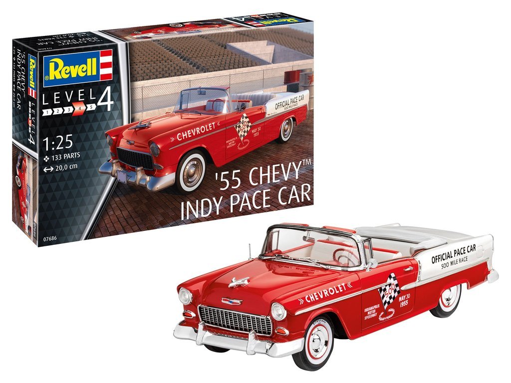 Revell - 1955 Chevy Indy Pace Car 1:25