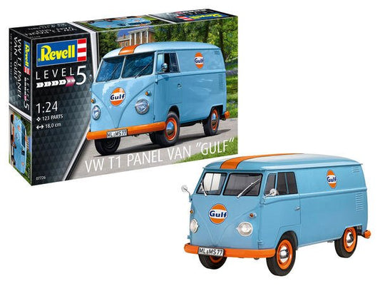 Revell - VW T1 Panel Van (Gulf Oil) 1:24