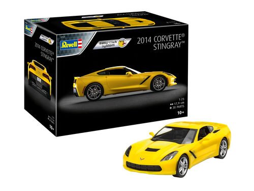 Revell - '14 Corvette Stingray Easy Click 1:25