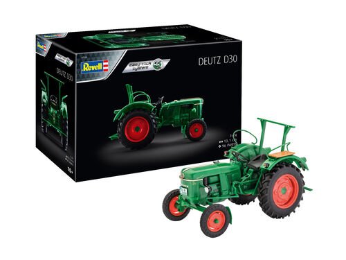 Revell - Deutz D30 Tractor Easy Click 1:24