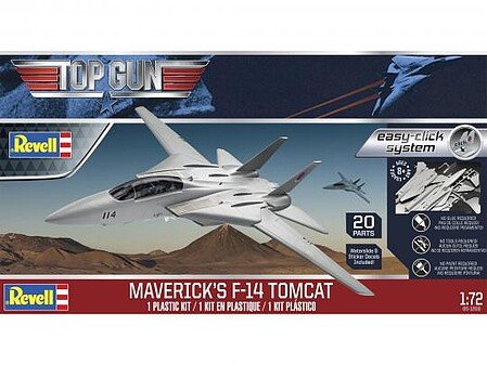 Revell - Maverick's F-14A Tomcat Topgun Snap 1:72