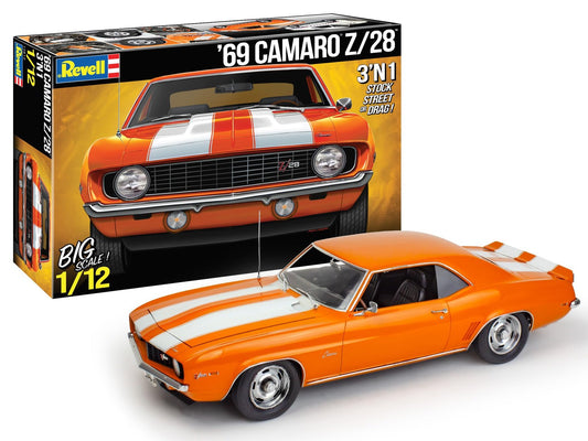 Revell - 69'Chevy Camaro Z/28 3n1 1:12