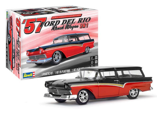Revell - 1957 Ford Ranch Wagon(2n1) 1:25