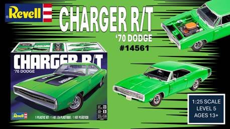Revell - 70' Dodge Charger R/T 1:25