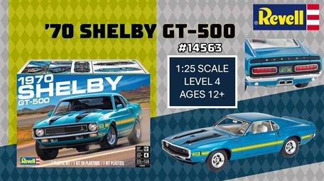 Revell - 70'Shelby GT-500 1:25