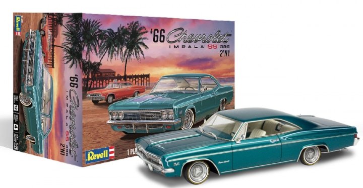 Revell - '66 Chevy Impala SS 396 2'N1 1:25
