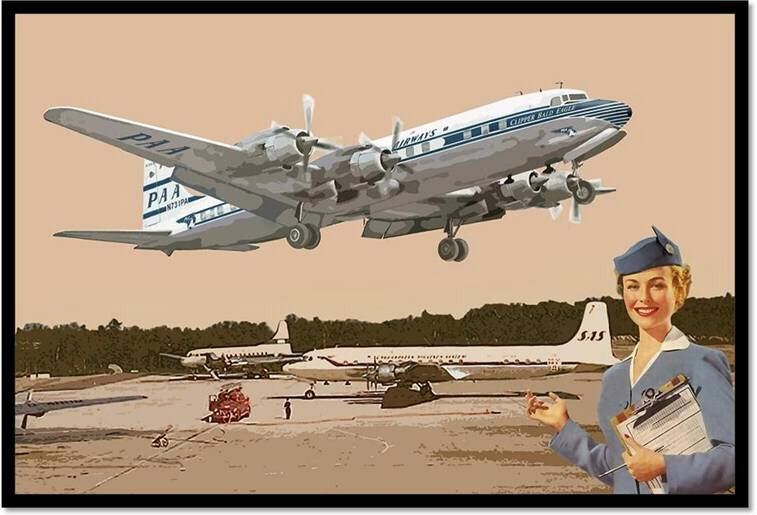 Roden - Dc-7C Pan American 1:144