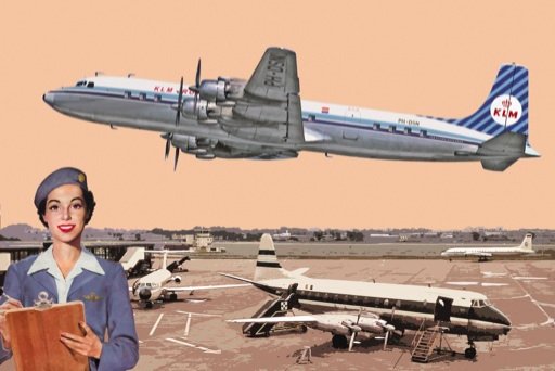 Roden - Dc-7C Royal Dutch Airlines:144