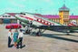 Roden - Douglas Dc-3 Twa 1:144