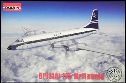 Roden - Bristol 175 Britannia BOAC Airlinr 1:144