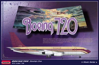 Roden - Boeing 720 Starship One 1:144