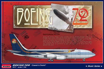 Roden - Boeing 720 Led Zeppelin 1:144