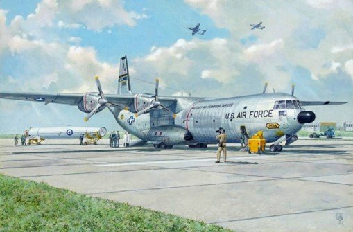 Roden - C-133 Aircraft w/Thor Atlas Missle 1:144