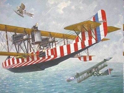 Roden - Felixstowe F.2A with Wing Gun