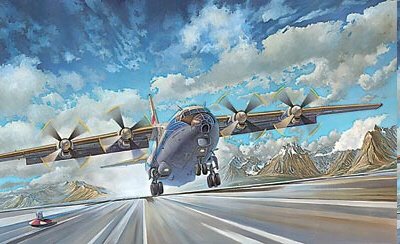 Roden - Antonev An-12 Bk Civil 1:72
