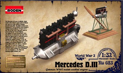 Roden - Mercedes D.Iii 160Hp Engine:32
