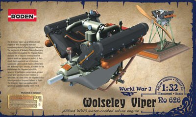 Roden - Wosley Viper Engine 1:32