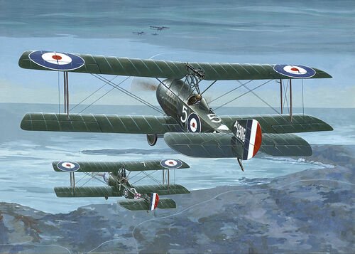 Roden - Sopwith 1 1/2 Strutter Comic Fighter :32