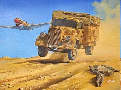 Roden - Opel BlitZ Kfz 305 1:72 ##
