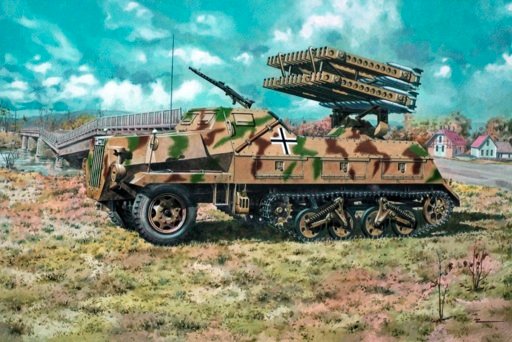 Roden - Sdkfz.4/1 Raketenviel PZwf:72 ##