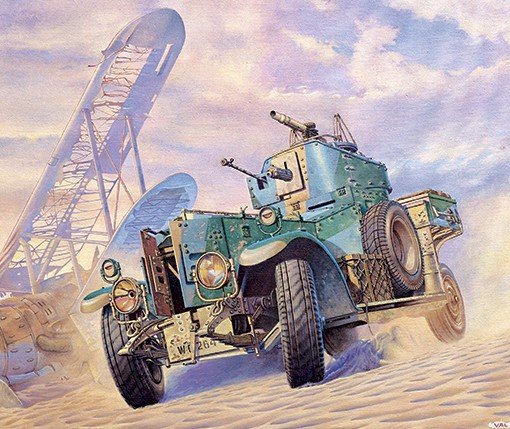 Roden - Brit Armoured Car Mk.Ii 1:72