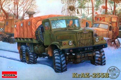 Roden - KraZ-255B Heavy Truck 1:35