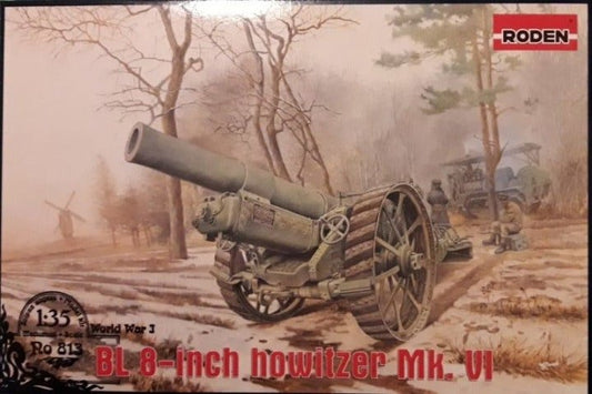 Roden - British BL 8' Howtzr Gun 1:35