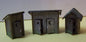 Rs Laser - Ho 3 Outhouses 1 Dbl Door 2 Sg