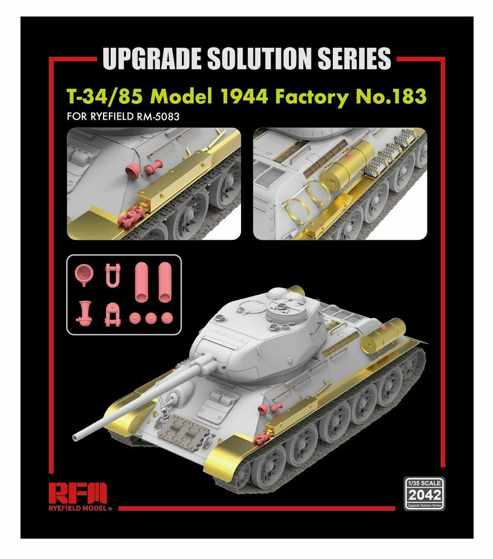 Ryefield - Upgrade Set T-34/85 Model 1944 1:35