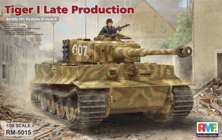 Ryefield - Tiger I Late Production 1:35