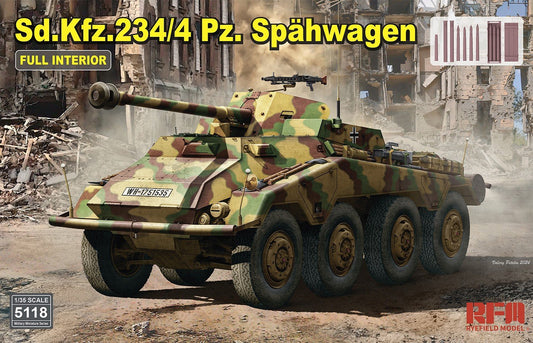 Ryefield - SdKfz 234/4 Spahwagen 1:35