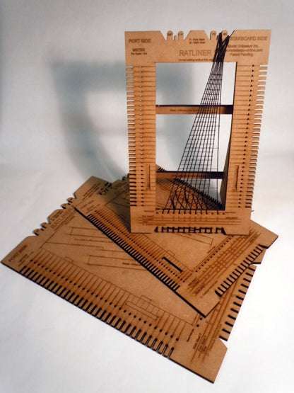 Model Shipways RATLINER - THE SHROUD BUILDING TOOL - FOR APPROXIMATE SCALES OF 1:35 TO 1:48