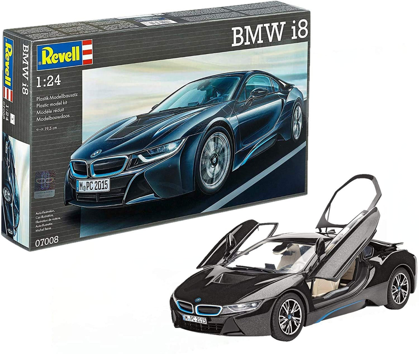 Revell - 1/24 BMW i8 (Cars)