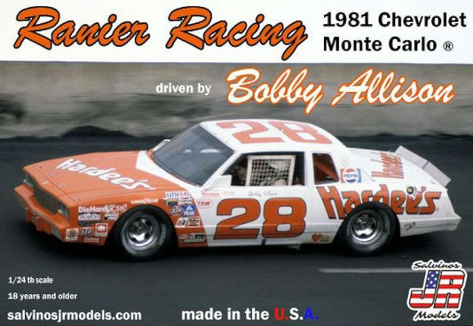 Salvinos Jr - '81 Hardee's Monte Carlo B.Allison 1:24