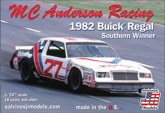 Salvinos Jr - '82 Buick Regal #27 Cale Yarborough 1:24