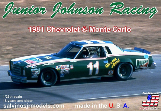 Salvinos Jr - '81 Waltrip Monte Carlo Mountain Dew1:24