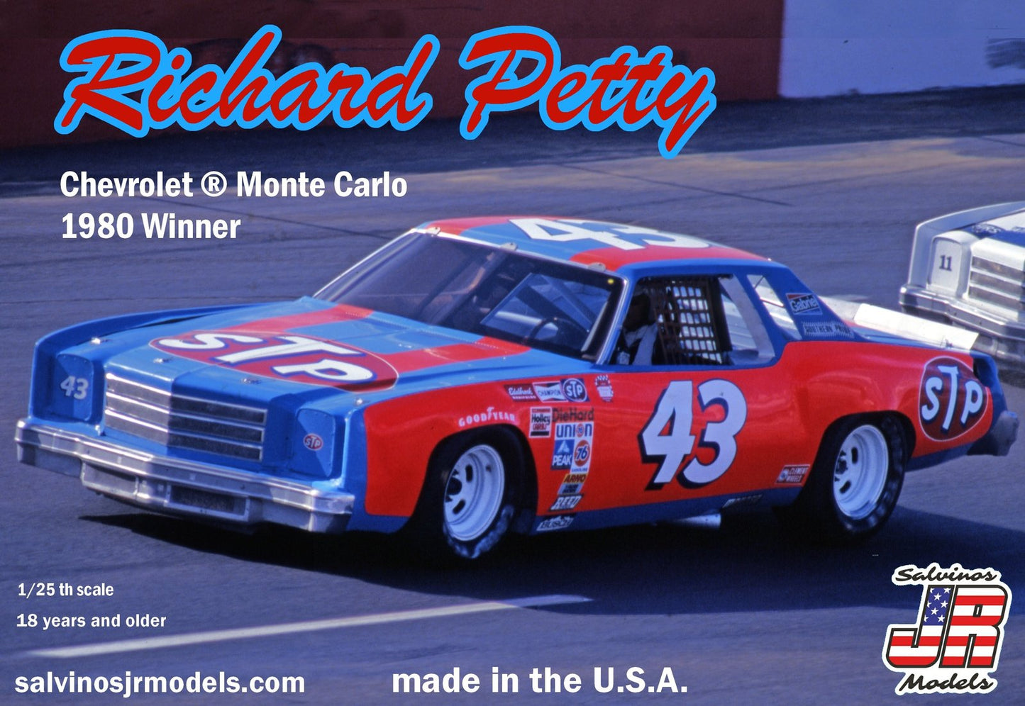 Salvinos Jr - '80 Monte Carlo Petty Ontario 1:24