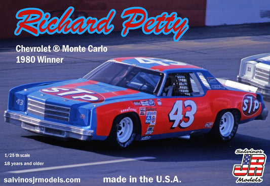 Salvinos Jr - '80 Monte Carlo Petty Ontario 1:24