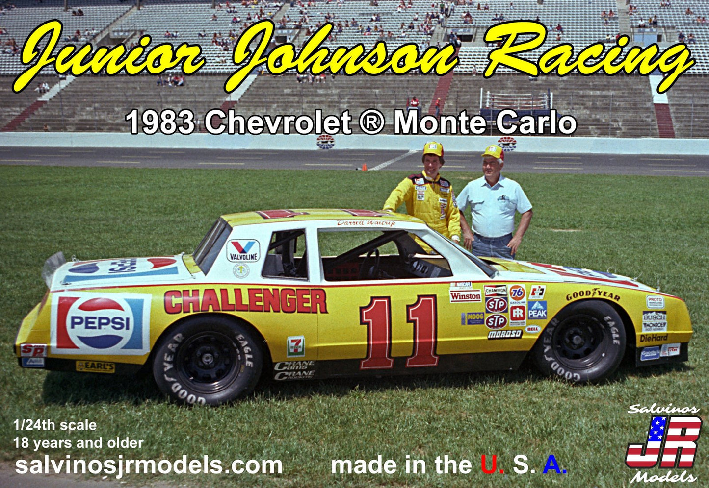 Salvinos Jr - '83 Monte Carlo Waltrip Pepsi 1:24