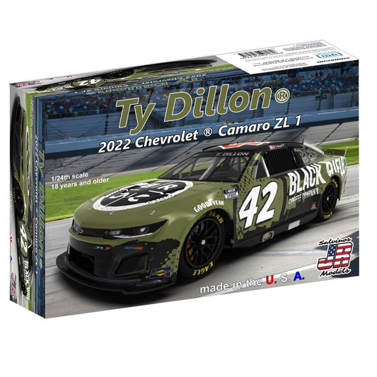 Salvinos Jr - '22 Camaro Ty Dillon Black Rifle 1:24