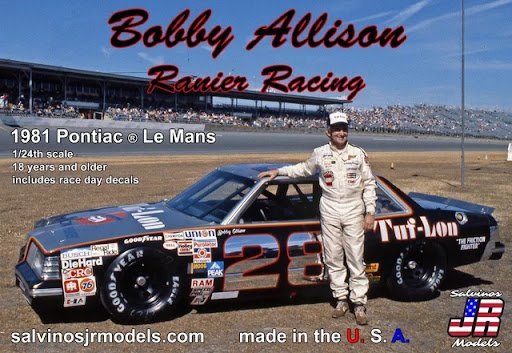 Salvinos Jr - '81 LeMans Bobby Allison #28 1:24