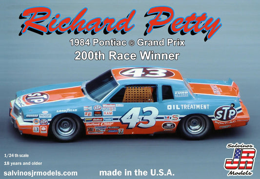 Salvinos Jr - '84 Petty 200th Win Grand Prix 1:24