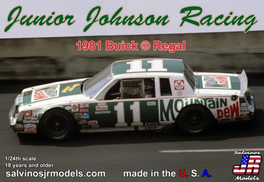 Salvinos Jr - '81 Buick Regal #11 Waltrip Mtn Dew 1:24