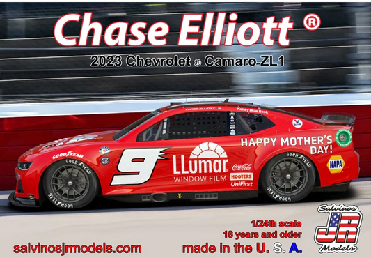 Salvinos Jr - '23 Camaro ZL1 Chase Elliot LLumar 1:24