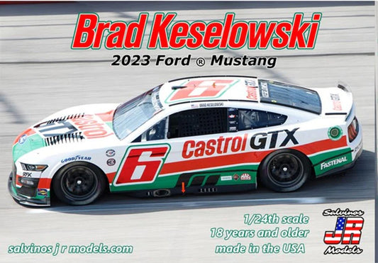 Salvinos Jr - '23 Ford Mustang Keselowski #6 1:24