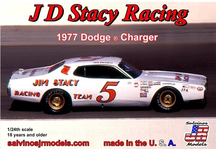 Salvinos Jr - '77 Dodge Charger Neil Bonnett #5 1:24