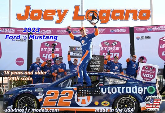 Salvinos Jr - '23 Ford Mustang Joey Logano Autotrader