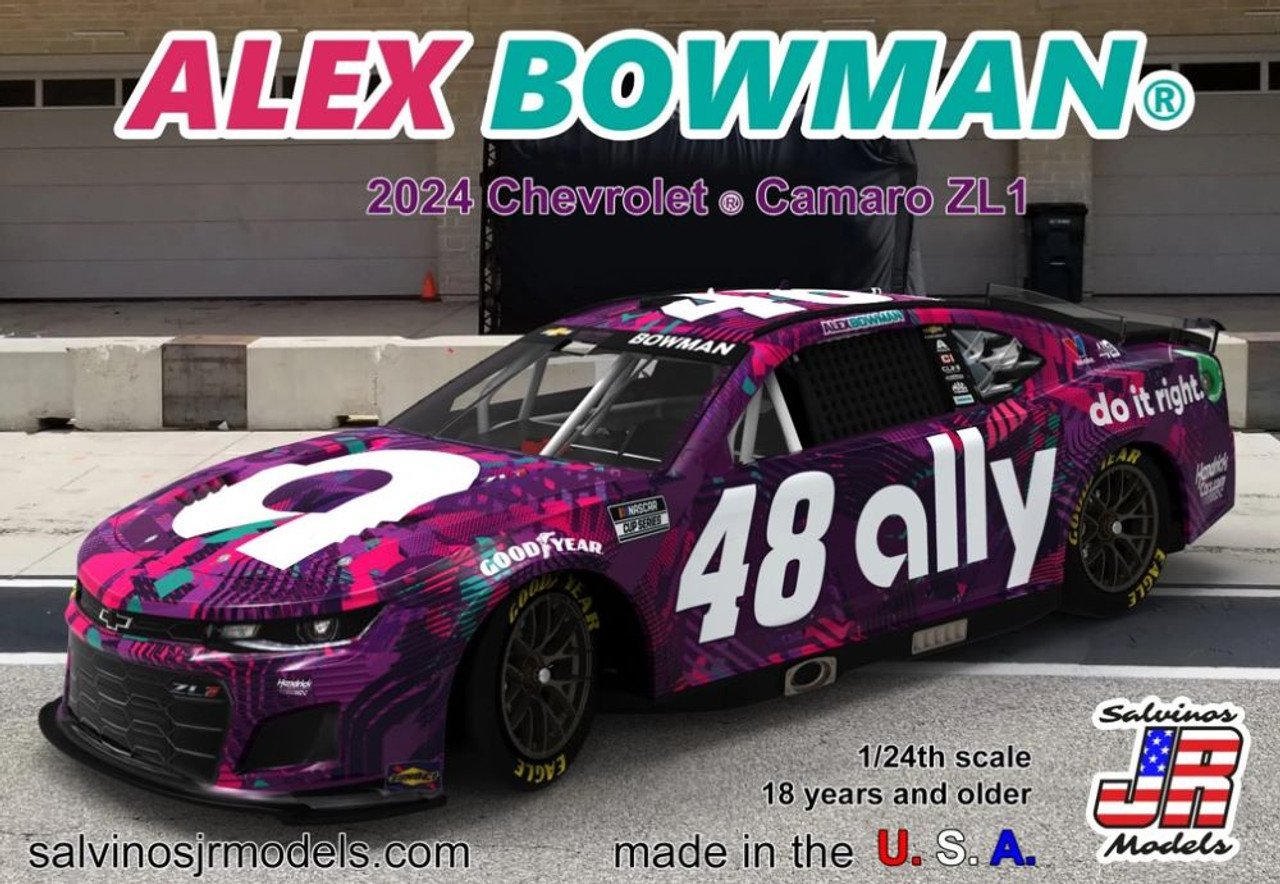 Salvinos Jr - '24 Camaro ZL1 Alex Bowman ally 1:24