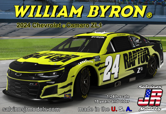 Salvinos Jr - '24 Camaro ZL1 William Byron 1:24